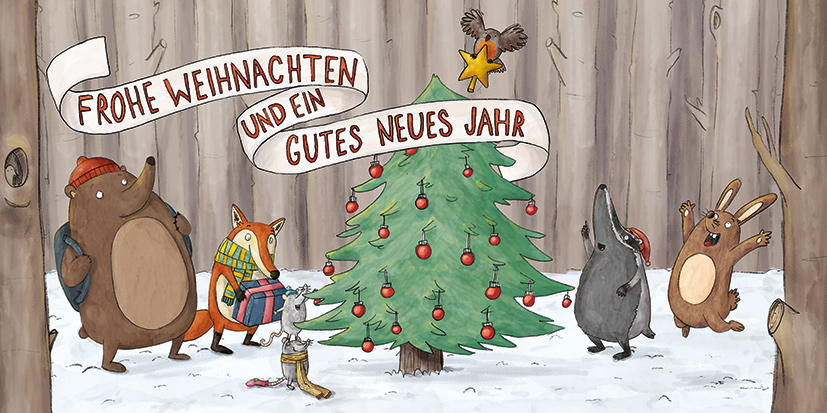 Mildenberger Weihnachtskarte